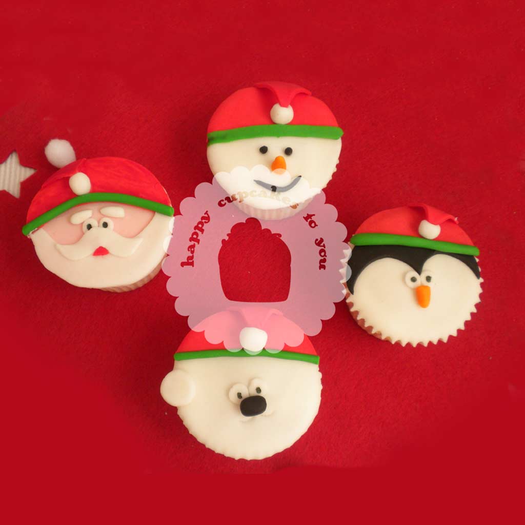 Cupcakes de Navidad