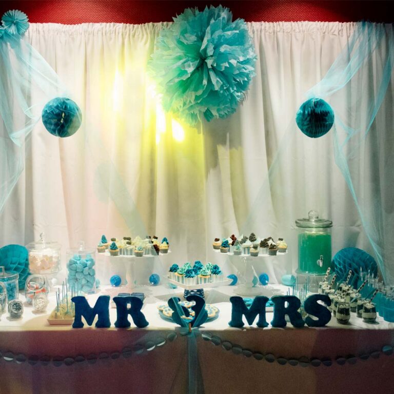 Sweet table y tarta nupcial