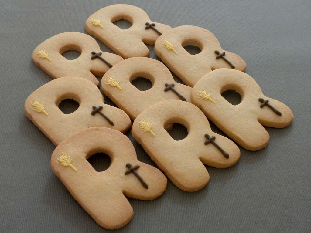eventos comuniones galletas personalizadas inicial