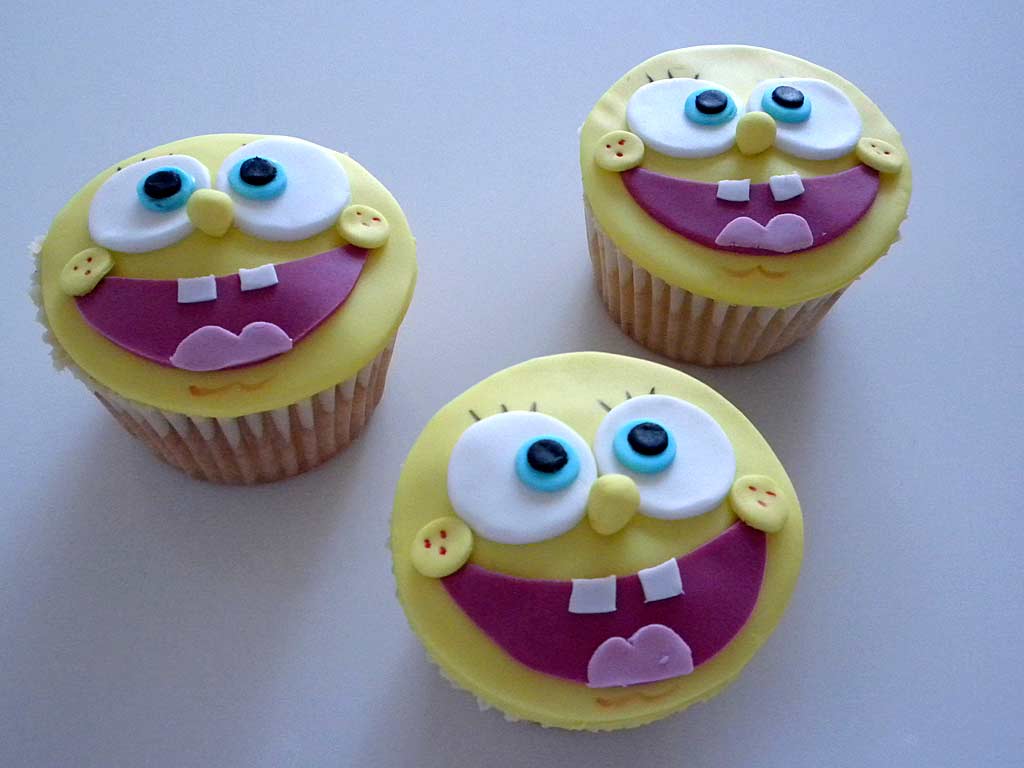 cupcakes personalizados Bob Esponja