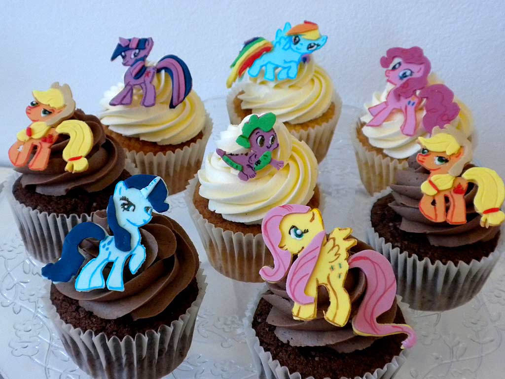cupcakes personalizados mi pequeño poni