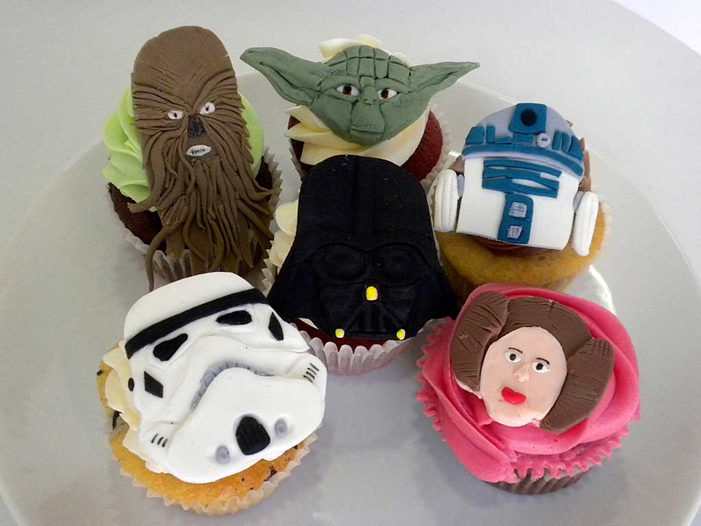 cupcakes personalizados stars wars