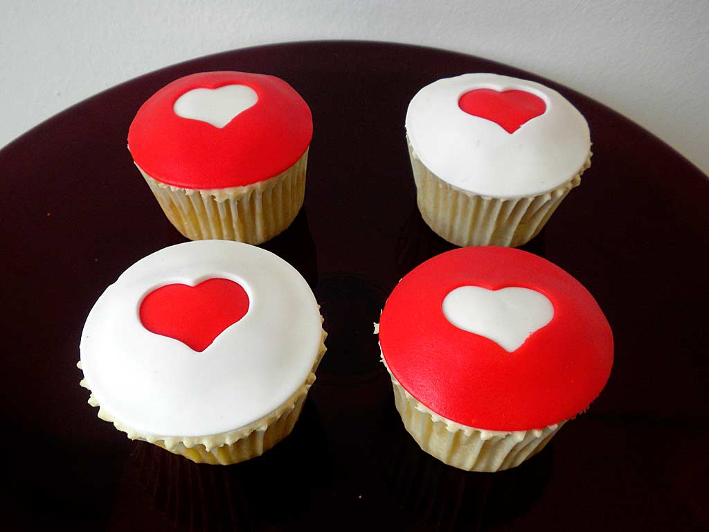 eventos san valentín cupcakes personalizados corazones