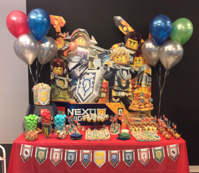 Mesa Dulce Lego Nexo Knights