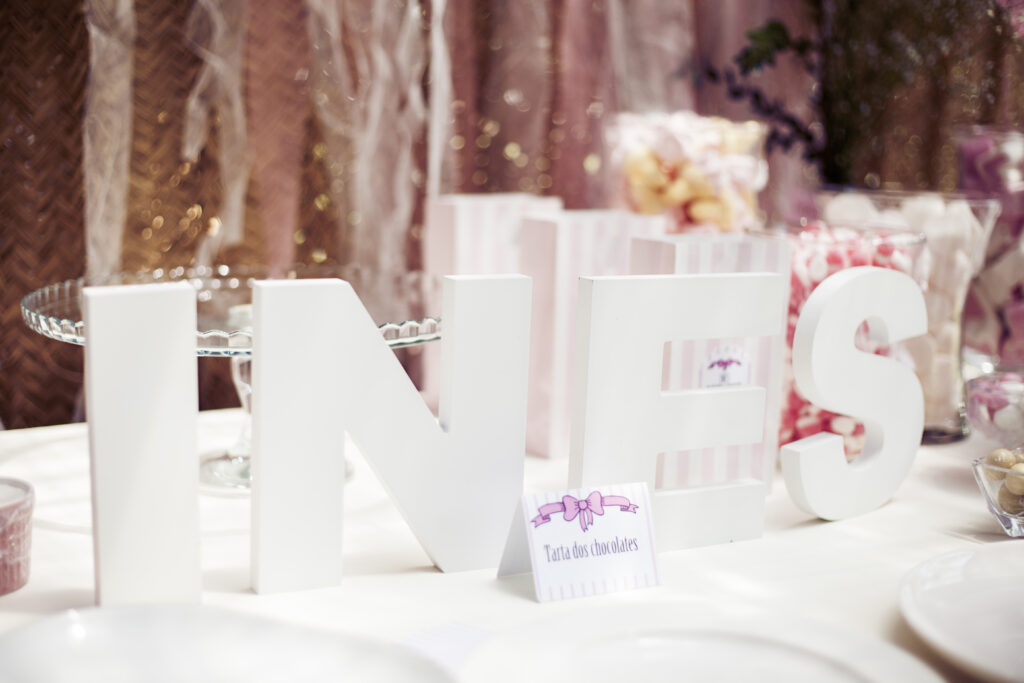 Mesa Dulce Comunión Inés