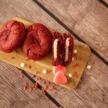 Cookie red velvet por happy cupcakes to you