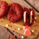 Cookie red velvet por happy cupcakes to you
