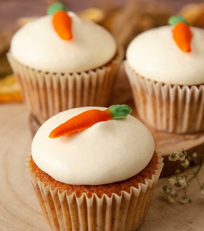 cupcake carrot cake por happy cupcakes to you