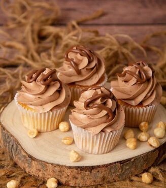 cupcake nutella por happy cupcakes to you